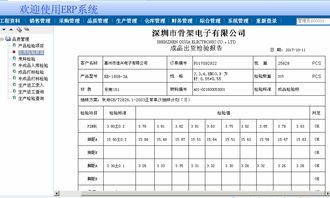 深圳高频变压器骨架erp系统